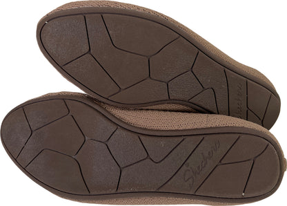 Skechers Cleo Women’s Mocha Brown Love Spell Round Toe Flats - 8