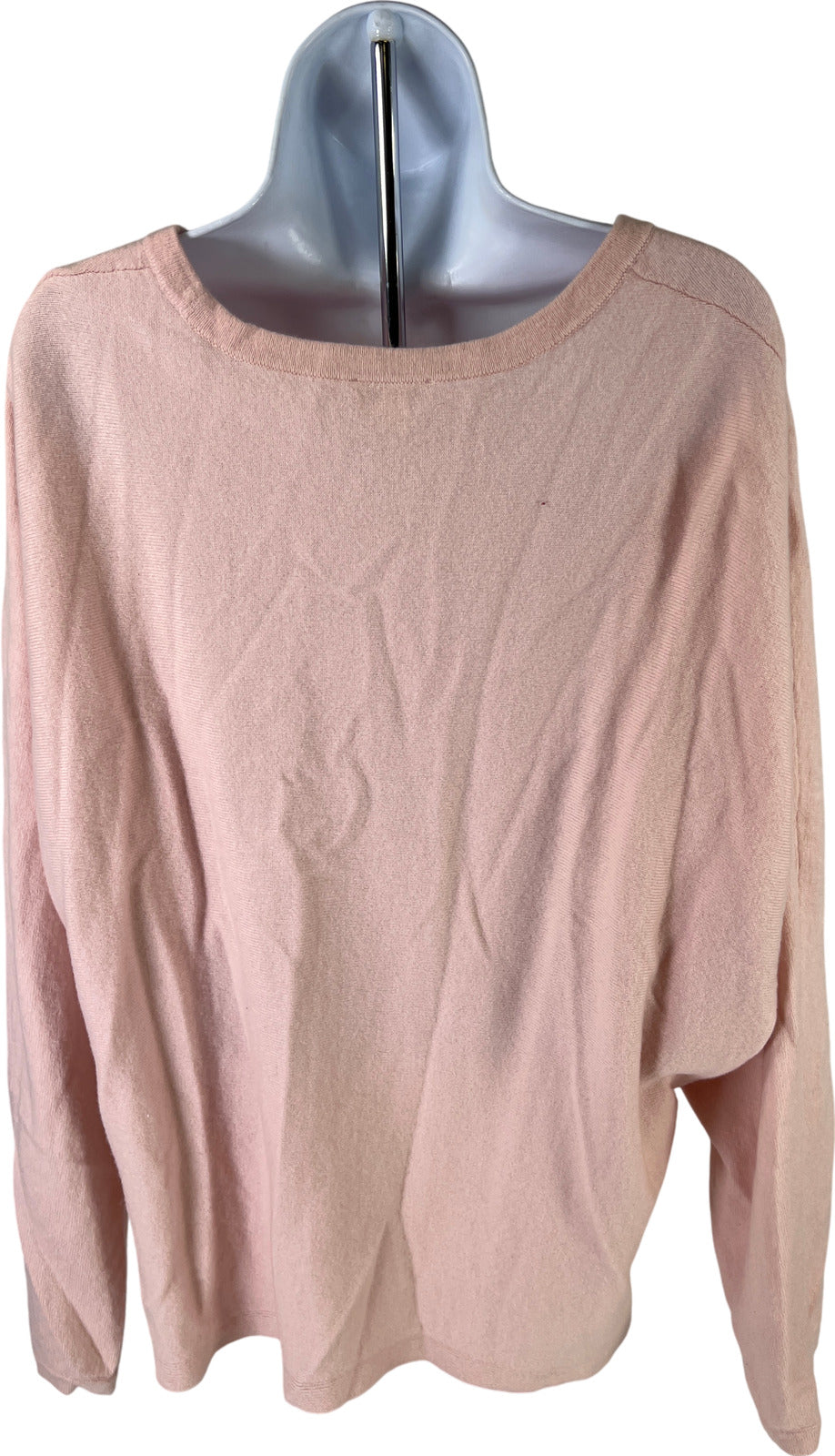 J. Jill Women’s Pink 100% Cashmere Long Sleeve Sweater - XL