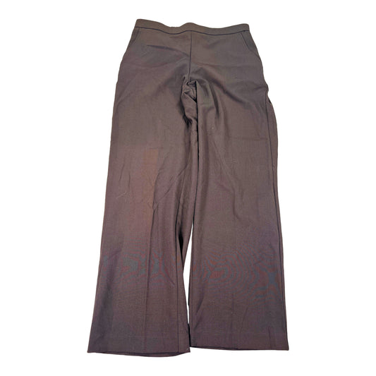 NEW Sag Harbor Women’s Brown Stretch Waist Novelty Dress Pants - 8