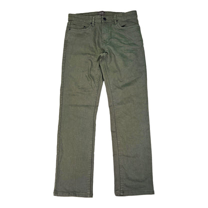 Jacks New York Men’s Green Straight Leg Jeans - 32x30