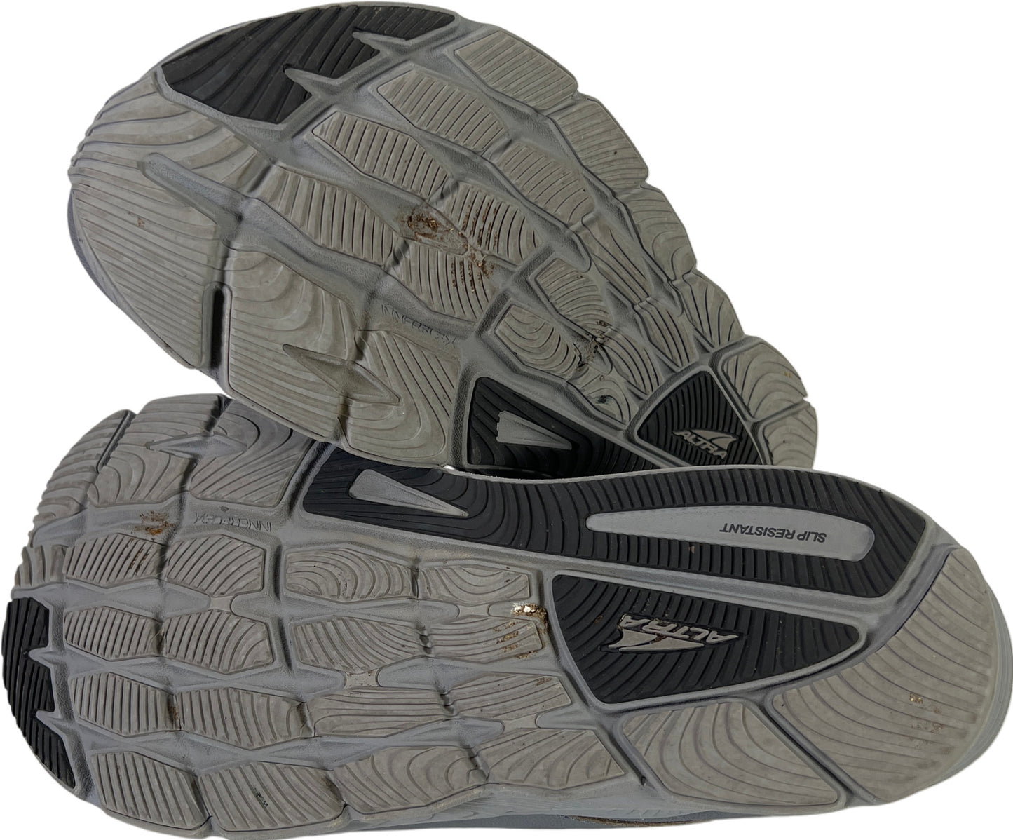 Altra Men’s Gray Leather Torin Toggle Lace Running Shoes - 9