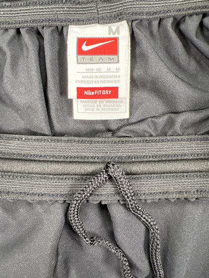 Nike Team Women’s Black Fit-Dry Unlined Athletic Shorts - M