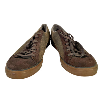 Teva Men’s Brown Suede Lace Up Skateboard Sneakers - 11.5