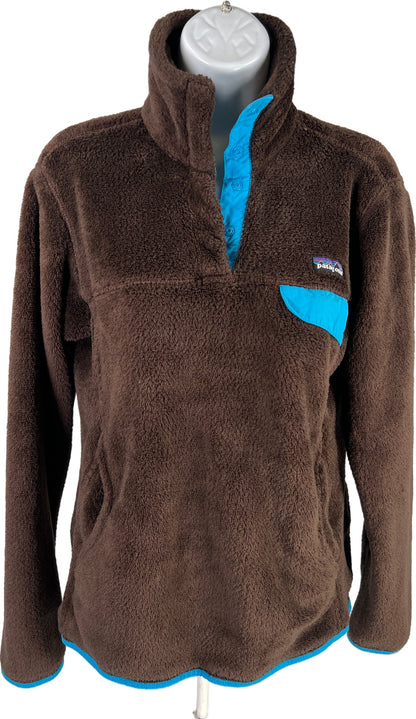 Patagonia Women’s Brown Snap-T Fleece Pullover Jacket - M