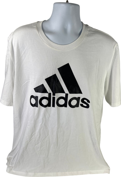 Adidas Men’s White Short Sleeve Graphic T-Shirt - 2XL