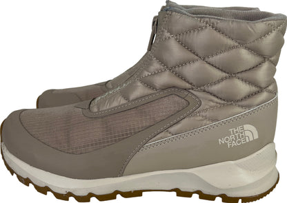 The North Face Women's Beige/Tan Thermoball Progressive Zip Winter Boots - 7