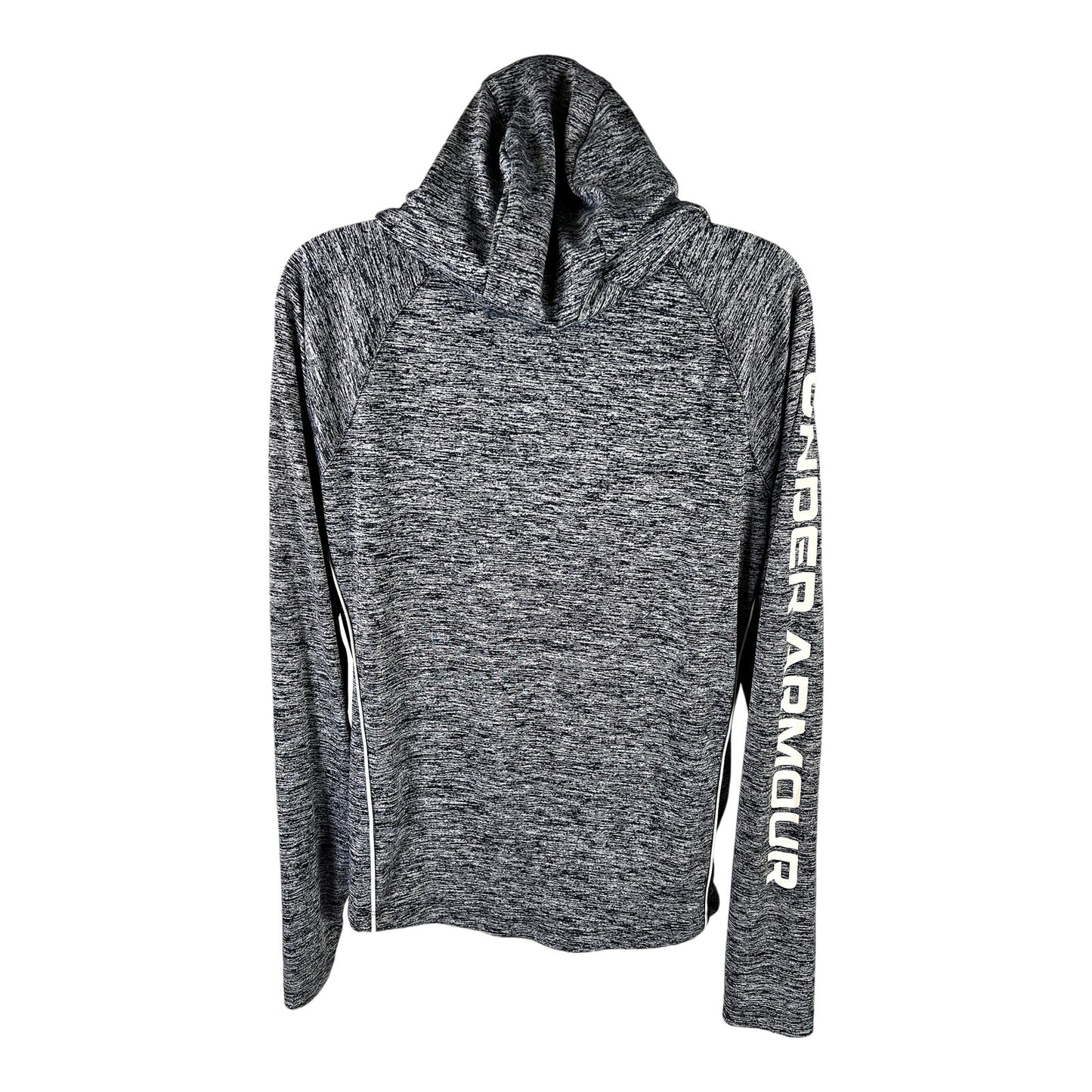 Under Armour Women’s Gray UA Velocity Wordmark Pullover Hoodie - L