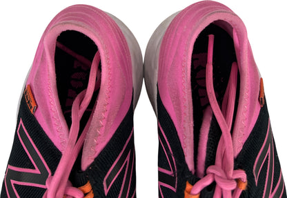 New Balance Women’s Black/Pink Fresh Foam Roav Lace Up Athletic Shoes - 6