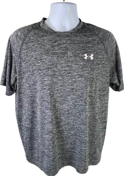 Under Armour Men’s Gray Short Sleeve Crewneck Athletic Shirt - L