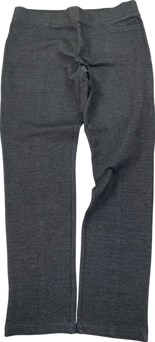 Tempo Paris Women’s Charcoal Gray Slim Fit Pull On Pants - XL