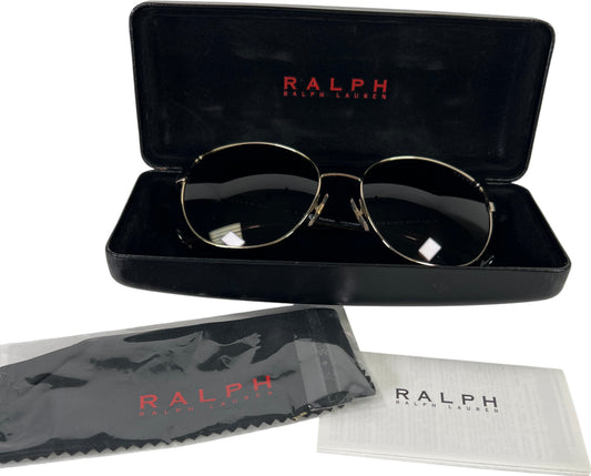 Ralph by Ralph Lauren Women’s Black RA4131 Full Rim Polarized Sunglasses W/ Case