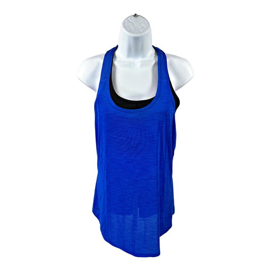 Athleta Women’s Blue Box Jump Tank Top W/ Sports Bra - S