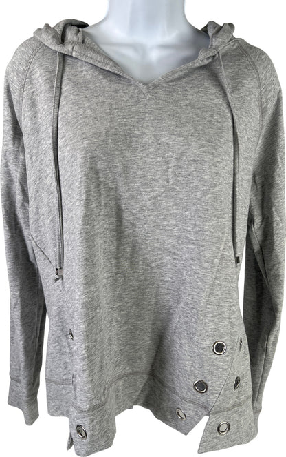 Michael Kors Women’s Gray Long Sleeve Lightweight Pullover Sweatshirt - M