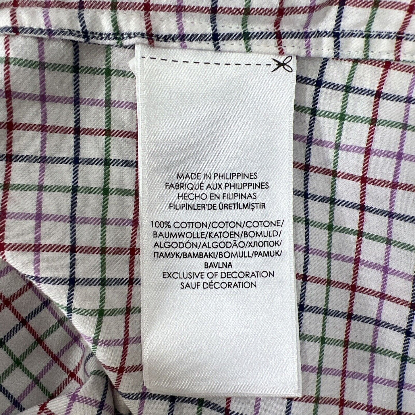 Ralph Lauren Men's Multi-Color Plaid Button Down Shirt - XL