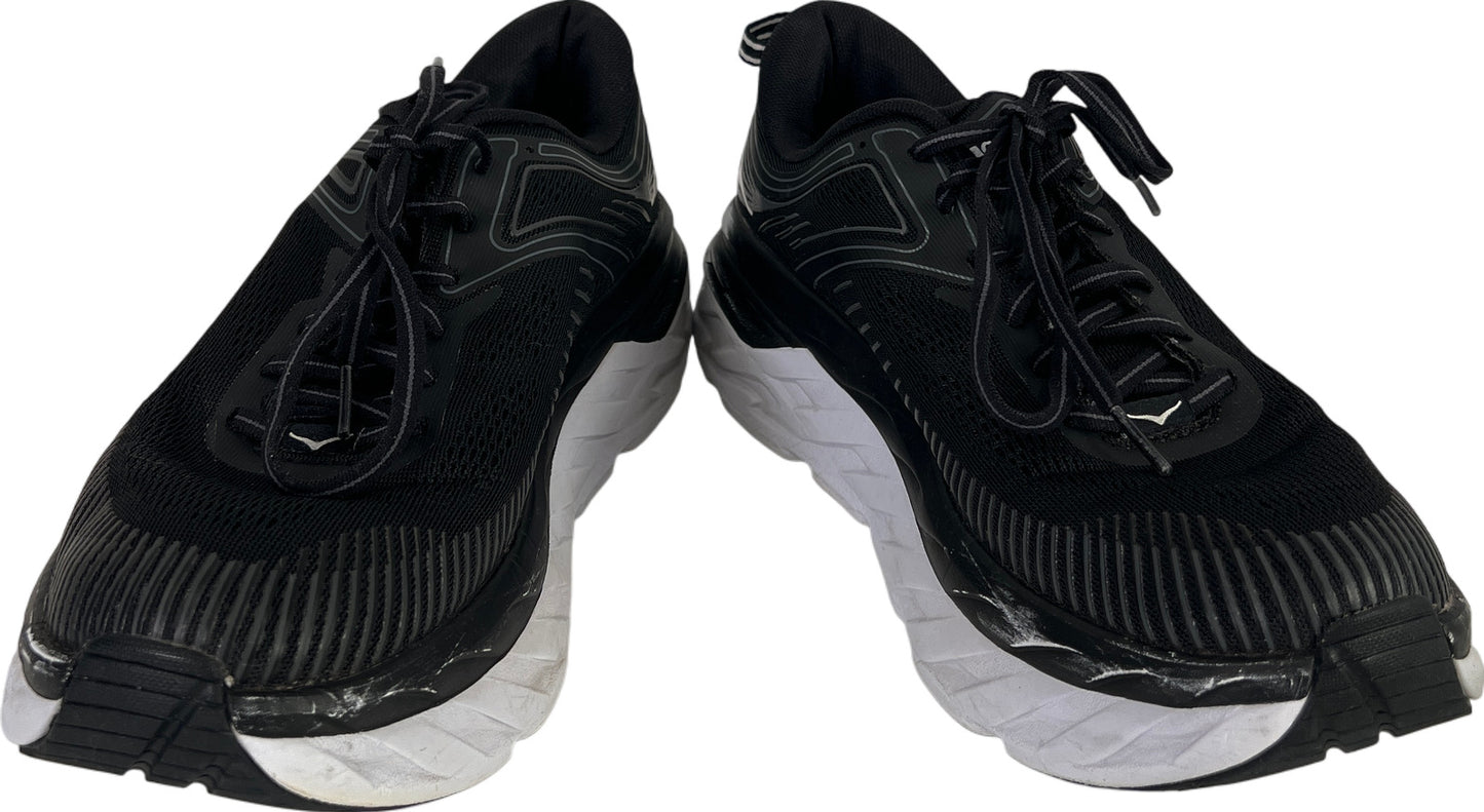 Hoka One One Women’s Black Bondi 7 Lace Up Athletic Shoes - 10.5D