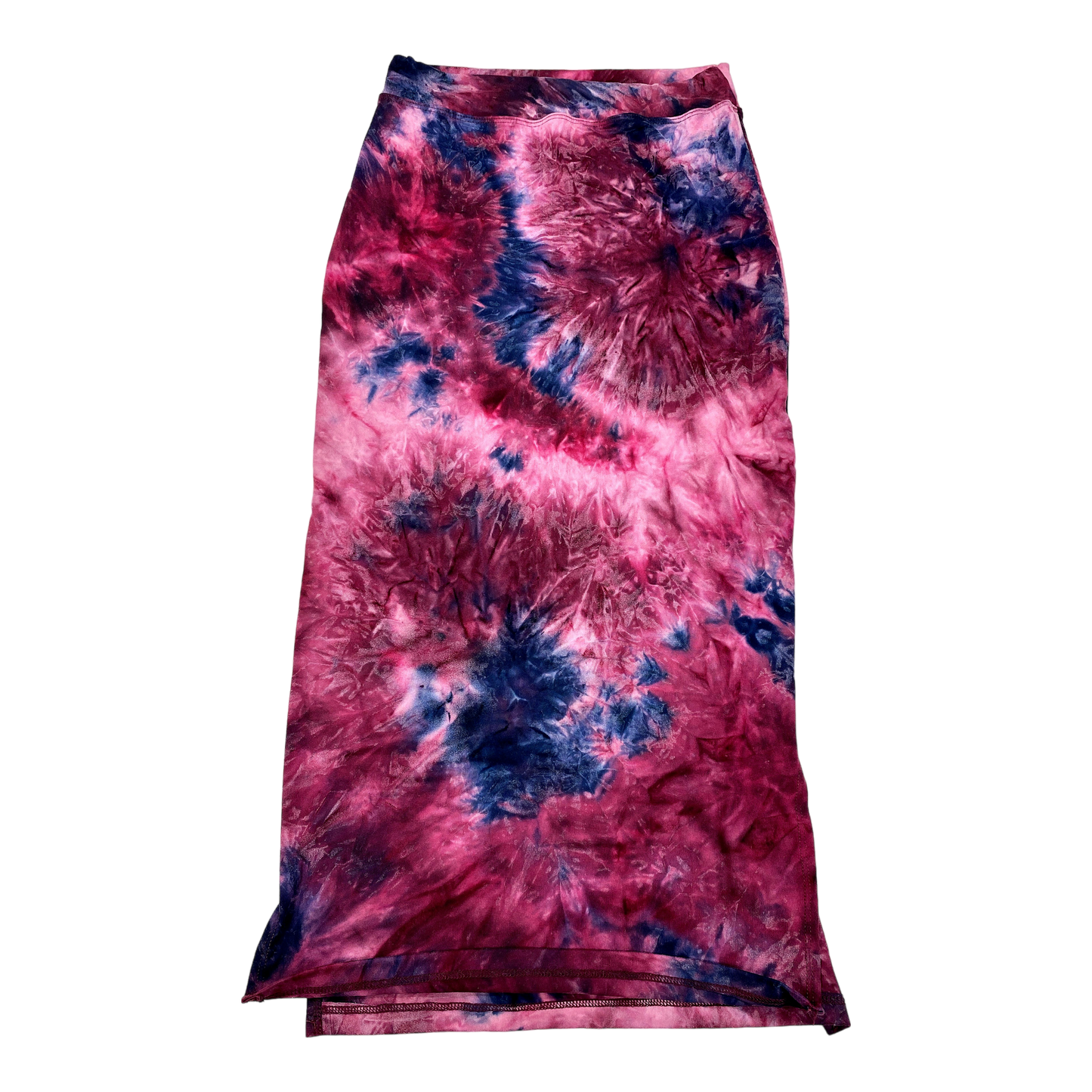 NEW Sundry for Evereve Women’s Burgundy Tie Dye Midi Skirt - 0