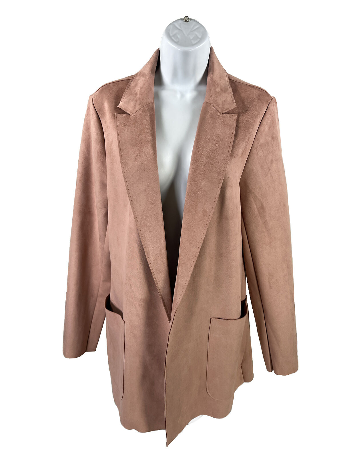 Joan vass faux leather on sale coat